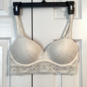 Lace push up bralettes